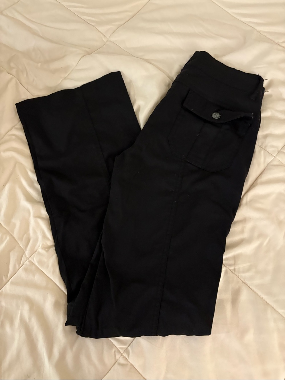 prAna Halle Pants Black Straight Leg Pants Size 0